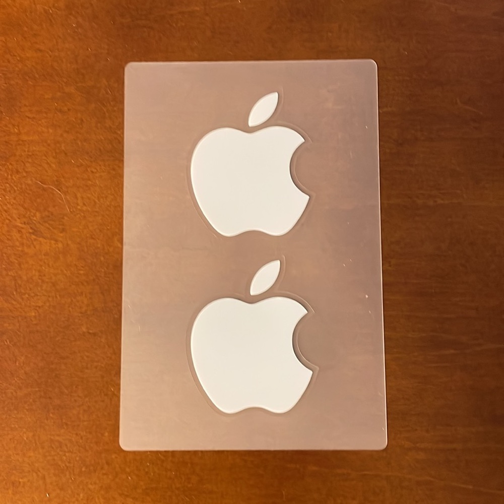Apple Stickers from IPad Air